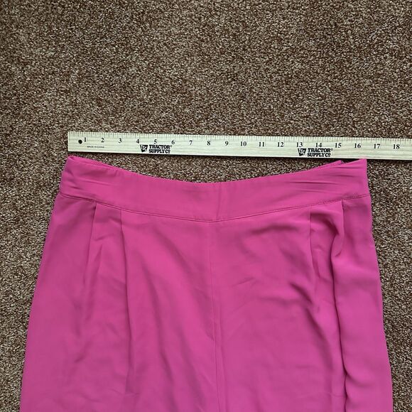 Sugar Lips Pants Women’s Lg Pink Wide Leg High Rise Soft Power Office - Picture 7 of 10